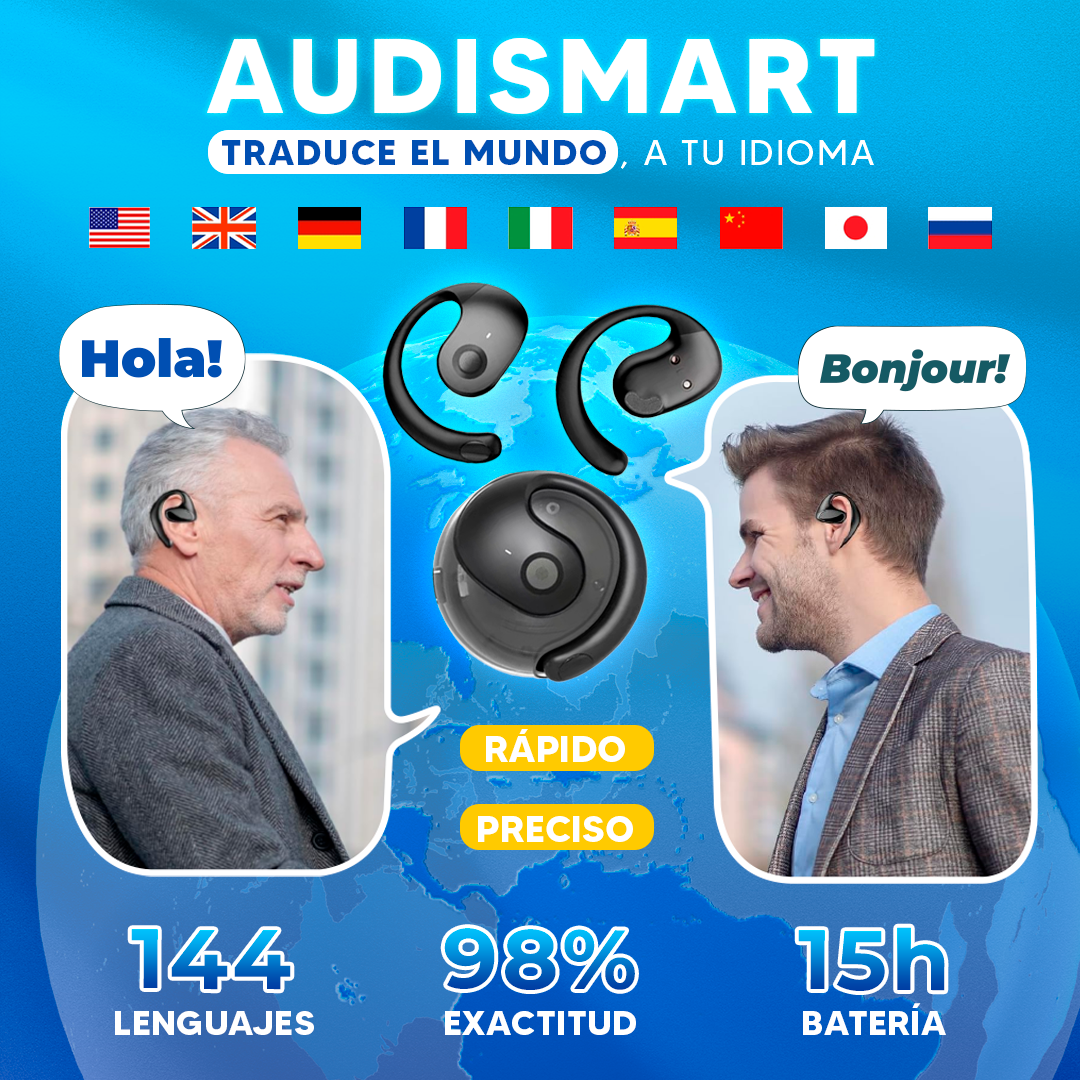 🎧 **AUDISMART - Tu traductor inteligente en auriculares**