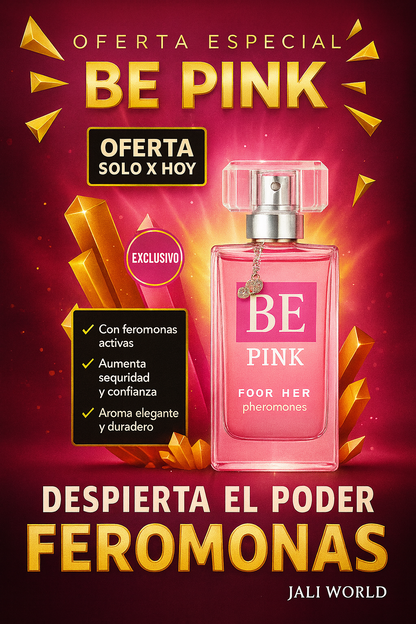 💘 BE PINK – El perfume que te vuelve inolvidable