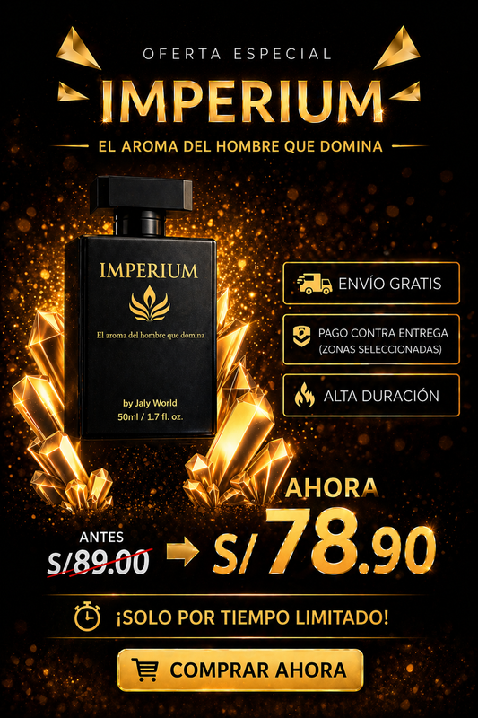IMPERIUM – El Aroma del Hombre que Domina